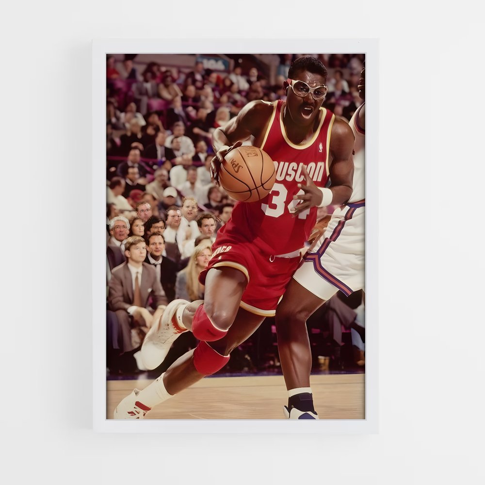 Poster L'Empire d'Olajuwon – affiche Basketball (vue 3)